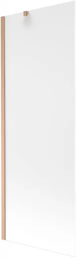 MEXEN/S Next vanová zástěna FIX 70 x 150, dekor, měď kartáčovaná 895-070-000-00-30-65