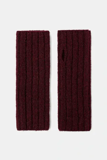 Rukavice bez prstů s příměsí vlny Medicine