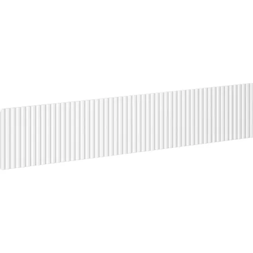 MEXEN Rivel čelo pro koupelnovou skříňku reliéf 90 x 20, bílá mat 91A20-0900-235-1-01