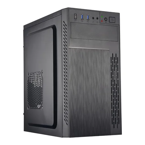 EUROCASE skříň ML M6-505B, Midi Tower, 2x USB 3.0, 2x audio, bez zdroje