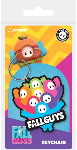 Fall Guys gumová klíčenka – Týmová radost