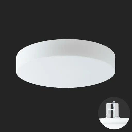 OSMONT ELS63147 ELSA V4 stropní/nástěnné skleněné polovestavné svítidlo bílá IP44 2700-6500 K 29W LED