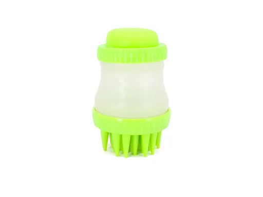 Vsepropejska Morf mycí a masážní kartáč pro psa Barva: Zelená