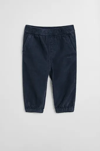 KALHOTY GANT CORD PULL ON PANTS EVENING BLUE