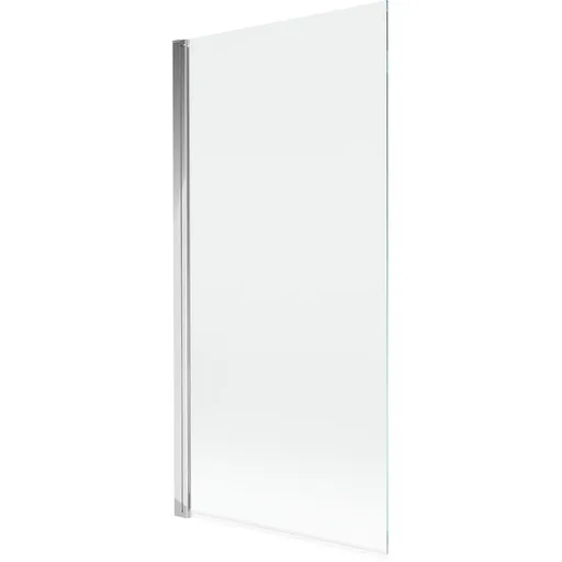 MEXEN MIST vanová zástěna 90x150 cm 6mm 1-s, chrom, čirá 8A9-090-001-01-00