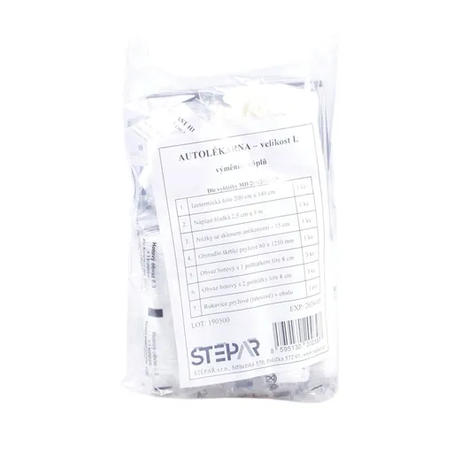 ŠTĚPAŘ Autolékárnička velikost I - výměnná náplň 153/2023 Sb.