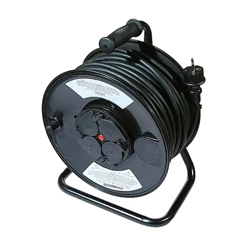 Prodlužovací kabel na bubnu - 4 zásuvky 50m HADEX L195