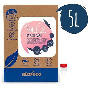 AlzaEco prací gel na dětské prádlo 5 l (100 praní) (8594018045716)