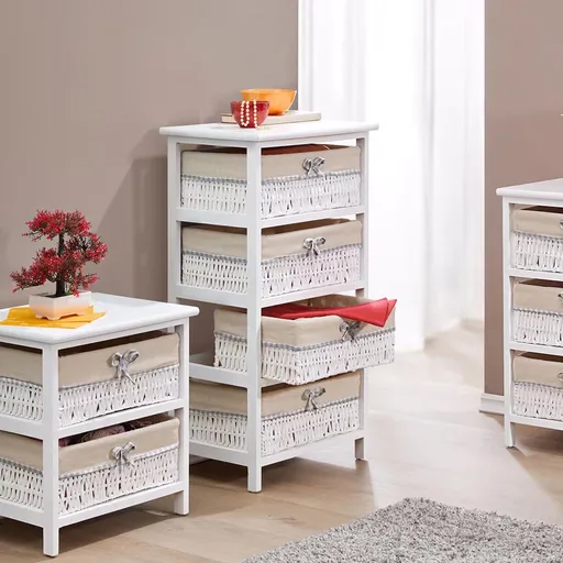 Die moderne Hausfrau Komoda Landhaus, 73 cm