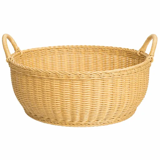 Westmark Kulatý koš se dvěma držadly 42 x 19 cm, béžová