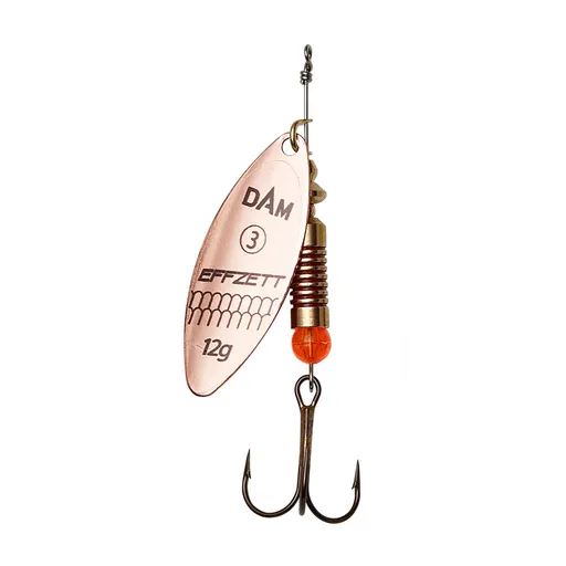 DAM Třpytka Effzett Predator Spinner Copper - 3g vel.0,DAM Třpytka Effzett Predator Spinner Copper - 3g vel.0