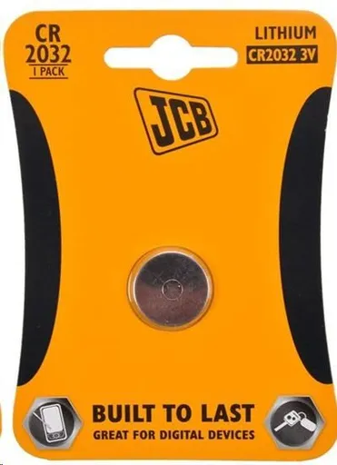 JCB knoflíková lithiová baterie CR2032, blistr 1 ks