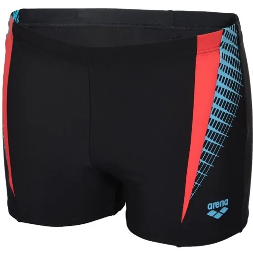 Arena THREEFOLD Pánské plavky s nohavičkou, černá, velikost