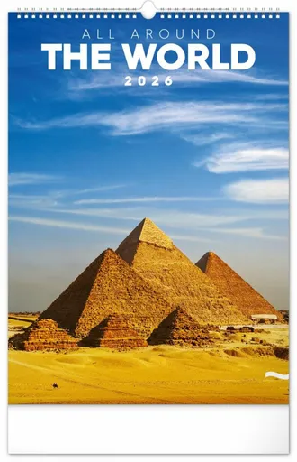 Nástěnný kalendář Světové monumenty 2026