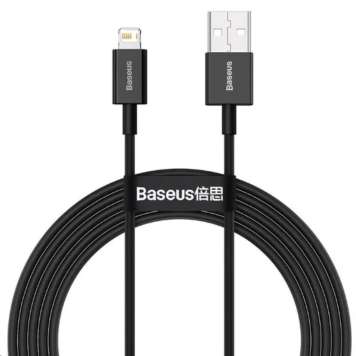 Baseus Superior Series rychlonabíjecí kabel USB/Lightning 2.4A 1m černá