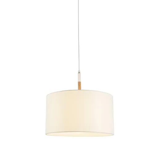 ACA Lighting Textile závěsné svítidlo OD650840PWH