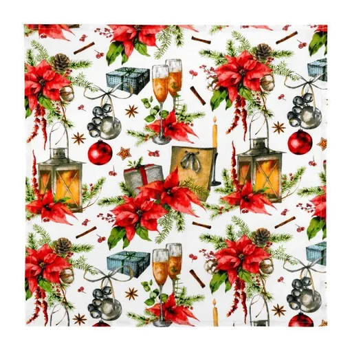 Bellatex Ubrus Vánoce hvězda, 50 x 50 cm, 50 x 50 cm