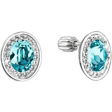 EVOLUTION GROUP 31304.3 turquoise dekorované krystaly Swarovski (Ag925/1000, 2,5 g) (8590962911992)