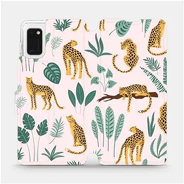 Flip pouzdro na mobil Samsung Galaxy A41 - MP07S Leopardi (5903516784257)