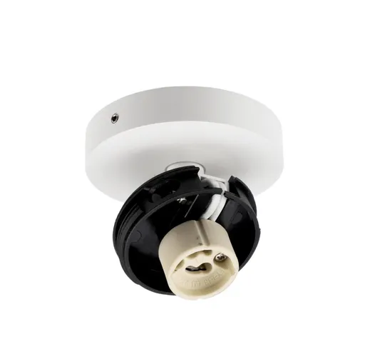 Deko-Light stropní přisazené svítidlo - Can Tilt kulaté základna, 1x 7,5 W GU10, bílá 348270