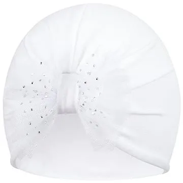 Broel dívčí čepice Adina bílá  (JNBmix503nad)