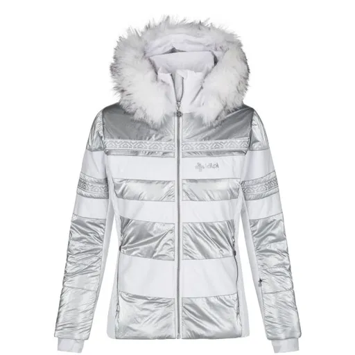 KILPI DALILA Dámská lyžařská bunda, šedá, velikost
