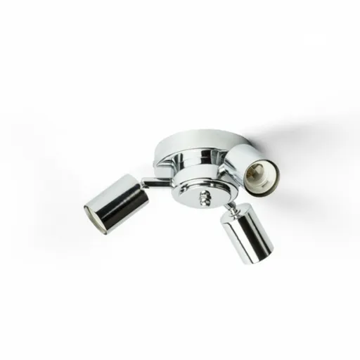 RED - DESIGN RENDL VÝPRODEJ VZORKU RENDL POSTE stropní základna chrom 230V E27 3x20W R11799