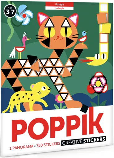 Samolepkové panorama Džungle