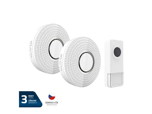 Zvonek bezdrátový GETI GWD205W sada