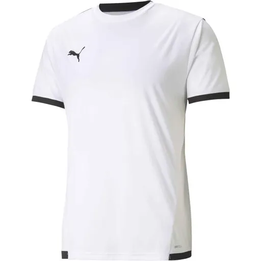 Puma TEAM LIGA JERSEY TEE Pánské fotbalové triko, bílá, velikost XXL