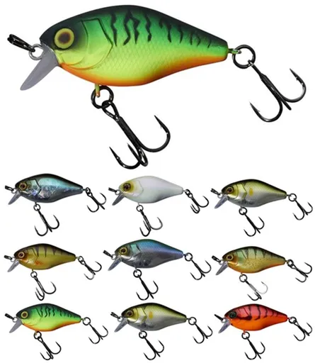 Illex Wobler Chubby 4,1cm 5,5g - Chubby 4,1cm Mat Table Rock Tiger,Illex Wobler Chubby 4,1cm 5,5g - Chubby 4,1cm Mat Table Rock Tiger