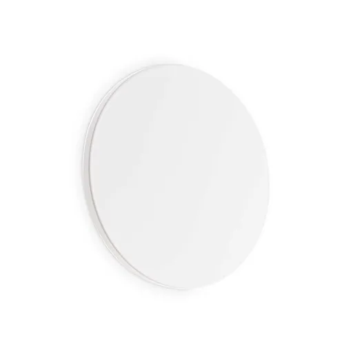 LED Nástěnné svítidlo Ideal Lux Cover AP1 Round Big Bianco 195711 11W 1112lm 20 cm kulaté bílé