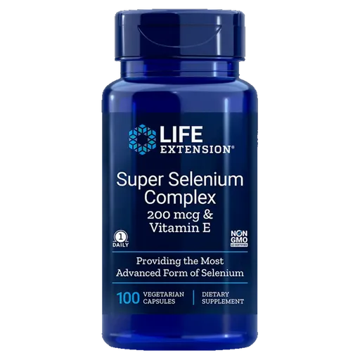 Life Extension Super Selenium Complex & Vitamin E - 100 kapslí
