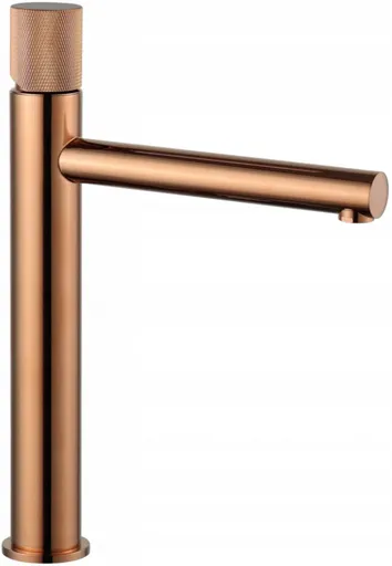 MEXEN/S Elba One umyvadlová baterie vysoká, růžové zlato 74111-60