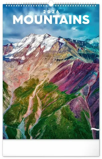 Nástěnný kalendář Hory 2026