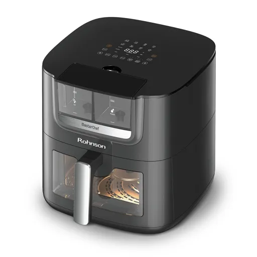 Rohnson Horkovzdušná fritéza s rozprašovačem vody a oleje R-2887 MasterChef – 7 l