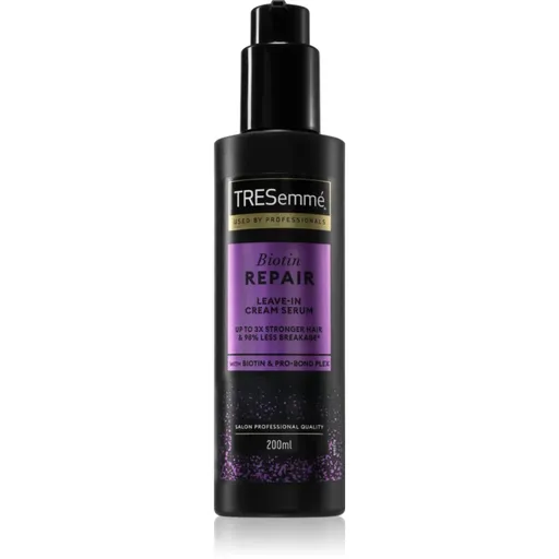 TRESemmé Biotin Repair Leave-In Cream Serum krémové sérum pro dokonalý vzhled vlasů 200 ml