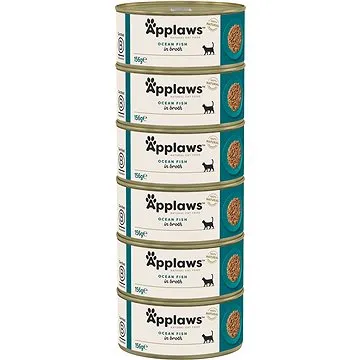 Applaws konzerva Mořské ryby 6 × 156 g (5060481891196)