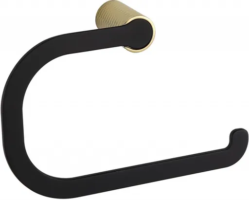 MEXEN Base držák ručníku, černá/zlatá 70882321-57