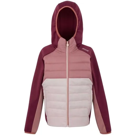 REGATTA OUTDOORS KIELDER IX HYBRID JR Dětská bunda, růžová, velikost