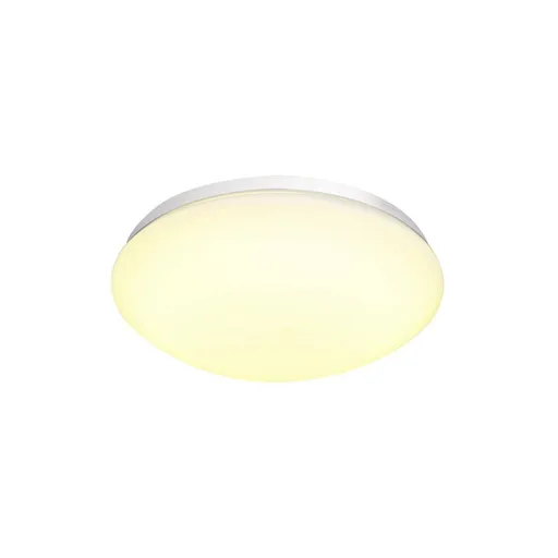 SLV BIG WHITE LIPSY 30 Dome LED, venkovní nástěnné a stropní nástavbové svítidlo, bílá, IP44, 3000/4000K 1002020