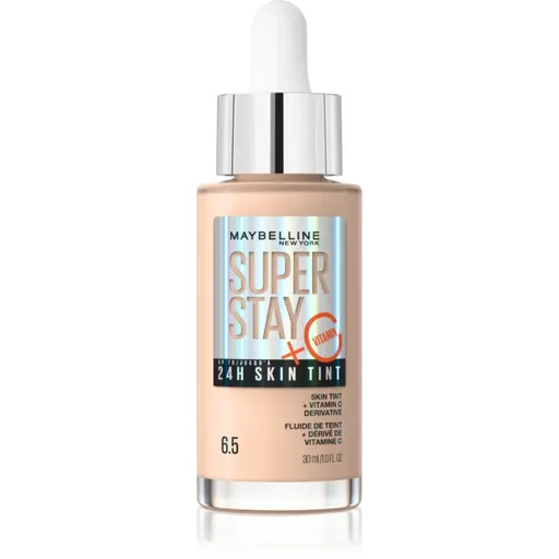 MAYBELLINE NEW YORK SuperStay Vitamin C Skin Tint sérum pro sjednocení barevného tónu pleti odstín 6.5 30 ml