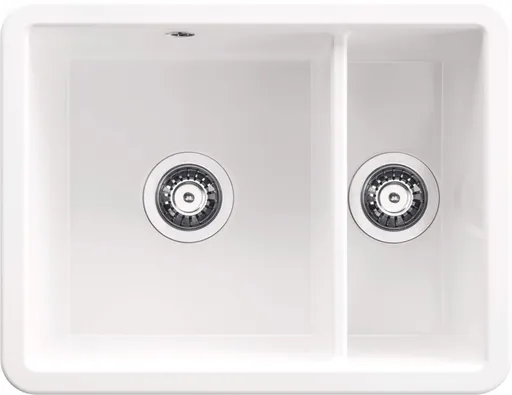 DEANTE Dřez Lumi keramický bílý, 1,5-dřez ZCU_6503