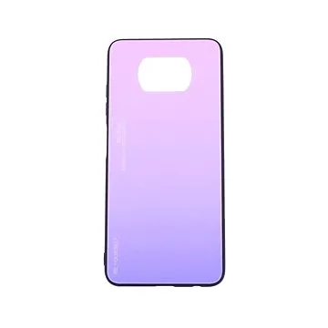 TopQ LUXURY Xiaomi Poco X3 pevný duhový růžový 56107 (Sun-56107)