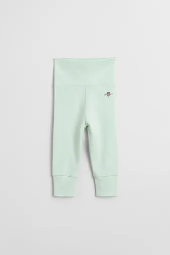 LEGÍNY GANT SHIELD LEGGINGS FADED MINT