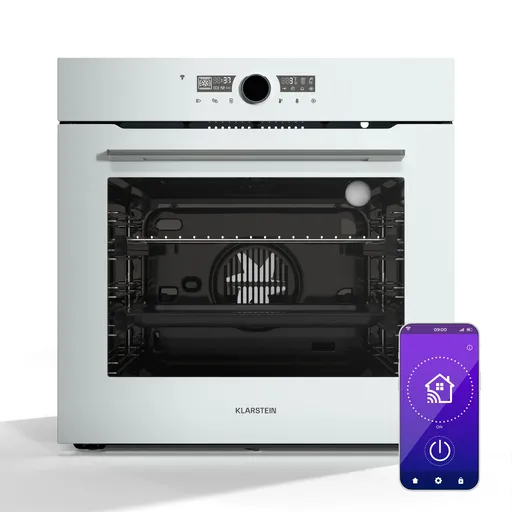 Klarstein Illuminosa inteligentní trouba, ovládání pomocí aplikace, Energetická účinnost A+, Kapacita 73 l, 11 Funkcí