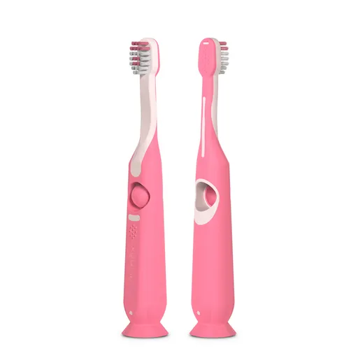 Suavinex Kids Dětský kartáček na zoubky 1 ks růžový