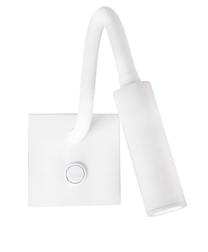 Nova Luce Nástěnná LED diodová čtecí lampička Madison - 3 W LED, bílá NV 8128202
