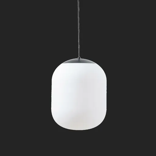 OSMONT TAN62883 TANIA S1 HP závěsné skleněné svítidlo černá / bílá IP40 4000 K 52W LED DALI