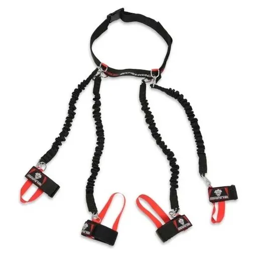 BUSHIDO DBX P4 STRIKER Postroj s expandérem, černá, velikost